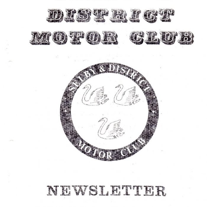 Selby Motor Club Newsletters
